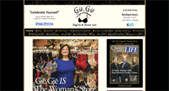 Desktop Screenshot of giegielingerie.com